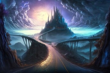 Shimmering Highways Between Realms: Taking a Step Closer to Fantasy Heaven Generative AI