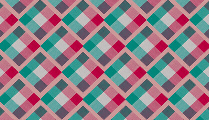 Seamless tartan plaid pattern background. 