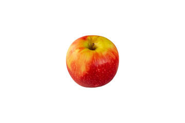 red apple isolated on white