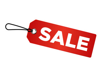 Red Sale Tag