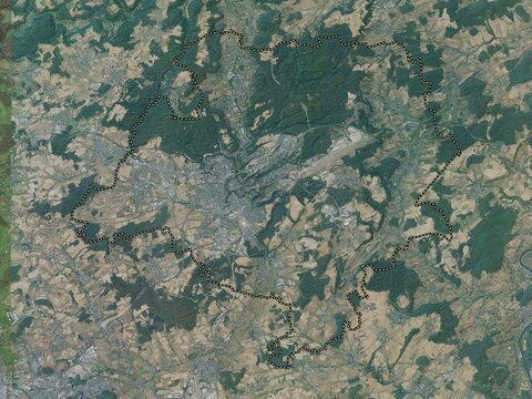 Canton Luxembourg, Luxembourg. High-res satellite. No legend