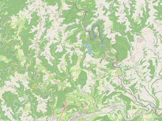 Canton Vianden, Luxembourg. OSM. No legend