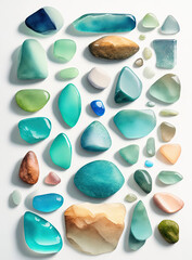 Sea Glass Beach Collection Wall Art