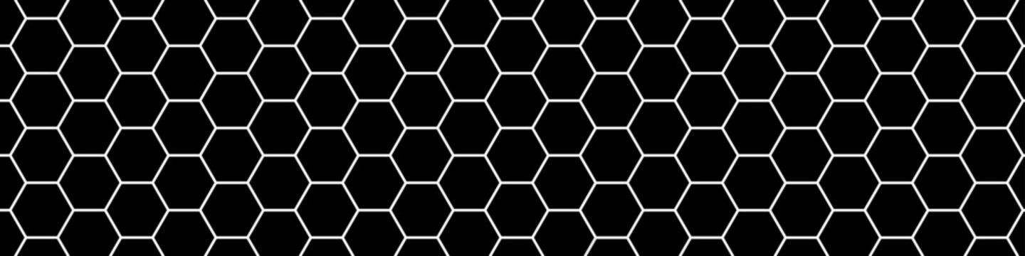 Honeycomb vector icon. Hexagon bee pattern. Hive illustration. Honey sign.