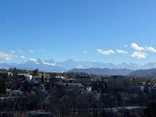 winter in the mountains