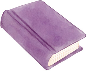 book watercolor png