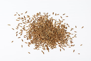 Cumin seeds or zira spice.