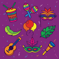 Carnival Festival Object Ornament Mask