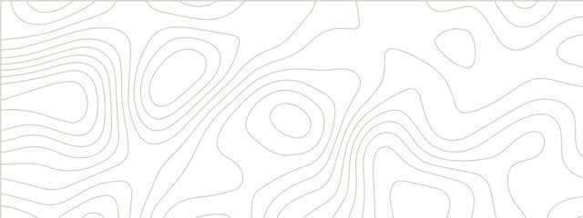 Topographic map background geographic line map with elevation assignments. Modern design with White background with topographic wavy pattern design paper texture Imitation of a geographical map shades