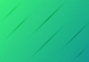 Elegant green gradient background vector