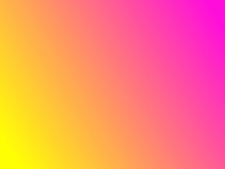 Bright yellow and pink colors gradient background. Smooth banner design. - 579773581