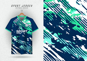 Background for sports jersey, soccer jersey, running jersey, racing jersey, pattern, brush, green