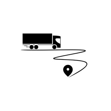 Order tracking online for logistics delivery trucking service.