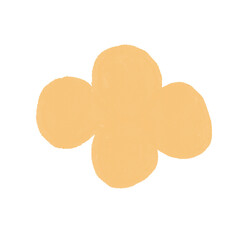 graphic shiny hand draw isolated element