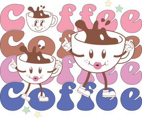 Coffee Sublimation Design