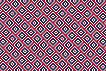 Geometric pattern in the colors of the national flag of Thailand. The colors of Thailand.