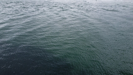 Calm sea surface, full frame. Water expanses, landscape. Body of water