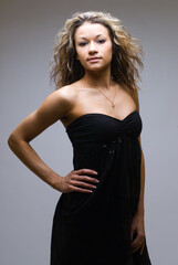 Fototapeta premium Portrait of pretty girl