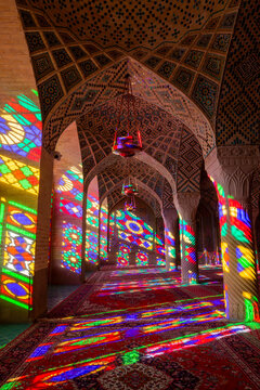 Nasir al-Mulk Pink Mosque, Shiraz, Iran