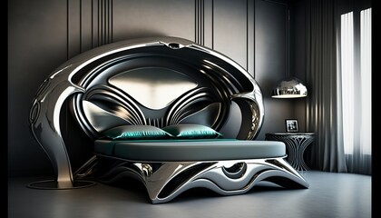 imagined bedroom in the future