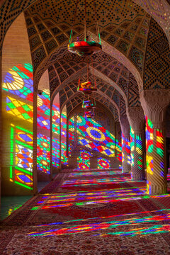 Nasir al-Mulk Pink Mosque, Shiraz, Iran