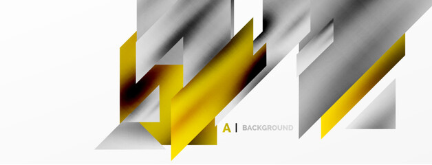 Modern trendy minimalist abstract background. Geometric pattern design, 3d and shadow effects. Vector Illustration