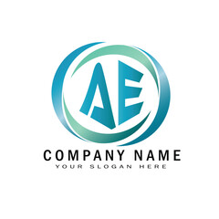 AE Creative Unique Logo Design