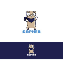 Gopher logo mascot