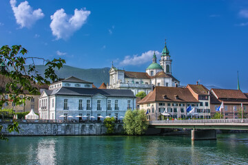 Naklejka premium View of Solothurn, Switzerland
