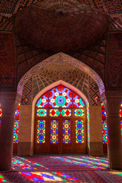 Nasir al-Mulk Pink Mosque, Shiraz, Iran