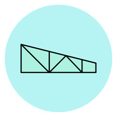 light steel construction icon