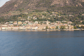 Landscape of Salò in the Lake Garda