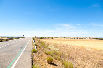 Castile and Leon region rural landscape, Spain
