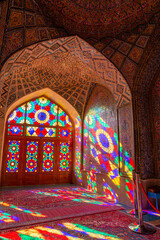 Nasir al-Mulk Pink Mosque, Shiraz, Iran