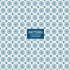 Obraz premium Seamless geometric stylish pattern texture. Geometric textile floral pattern background. Line Circle seamless ornamental elegant abstract patterns. Abstract geometric hexagonal 3d cubes pattern.