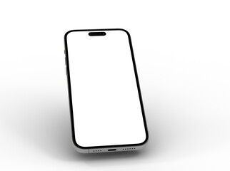mobile smartphone device digital isolated 3d