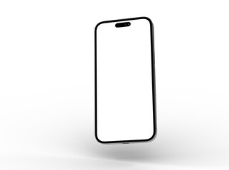 Mockup - mobile smartphone device digital isolated 3d