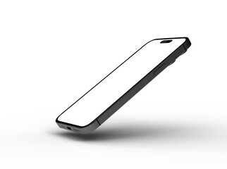 Mockup - mobile smartphone device digital isolated 3d