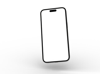 Mockup - mobile smartphone device digital isolated 3d