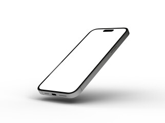 Mockup - realistic smartphone template mockup for user experience presentation. Stylish concept...