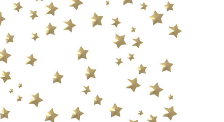 Fototapeta premium XMAS stars. Confetti celebration, Falling golden abstract decoration for party, birthday celebrate,