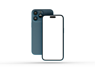 Mockup - Modern frameless smartphone Mock up