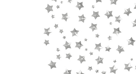 XMAS A gray whirlwind of golden snowflakes and stars. New