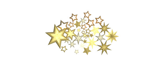 golden stars -