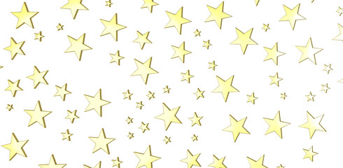 XMAS Glossy 3D Christmas star icon. Design element for holidays. -