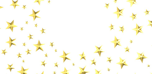 Obraz na płótnie Canvas Stars - golden stars -
