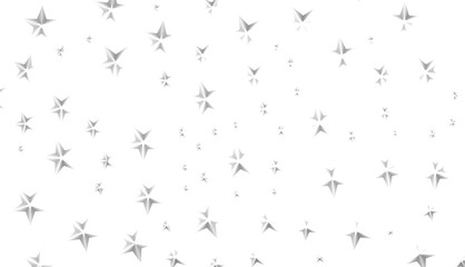 stars. Confetti celebration, Falling silver abstract decoration for party, birthday celebrate,