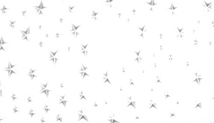 stars. Confetti celebration, Falling silver abstract decoration for party, birthday celebrate,