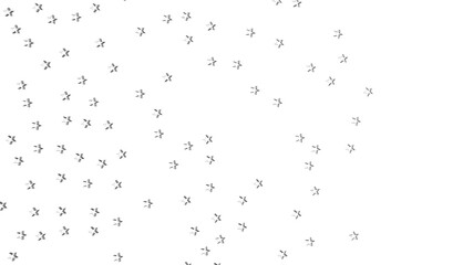 XMAS stars background, sparkle lights confetti falling. magic shining Flying christmas stars on night