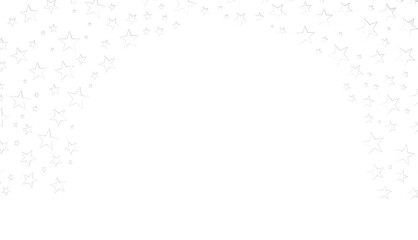 XMAS stars background, sparkle lights confetti falling. magic shining Flying christmas stars on night